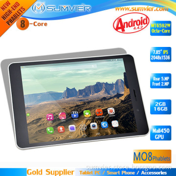 7.85 Inch Qxga 2048X1536p Mt6592W Octa Core Android Tablet PC (MO8)